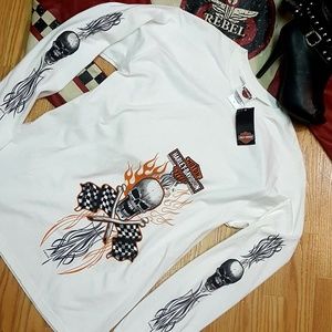 Size M long sleeve Las Vegas Harley-Davidson